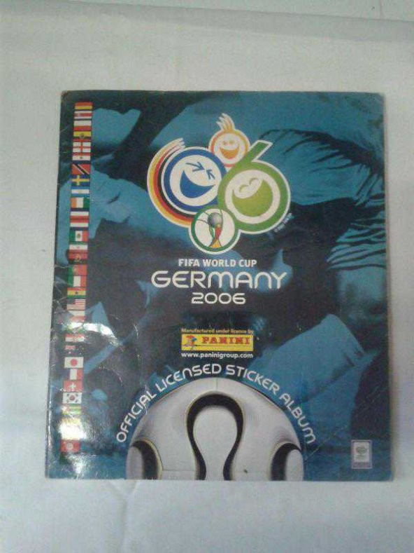 FIFA WORLD CUP GERMANY 2006 STICKER ALBUM*ÜRÜN İKİNCİ ELDİR
