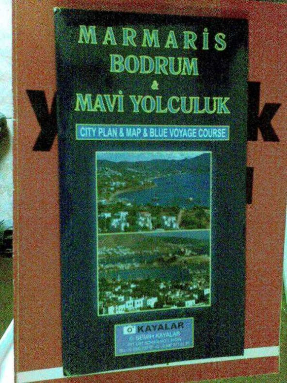 MARMARİS BODRUM MAVİ YOLCULUK HARİTA
