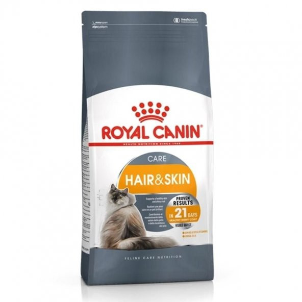 Royal Canin Royal Canin Hair&Skin Hassas Tüylü Yetişkin Kuru Kedi Maması  4 kg - 2