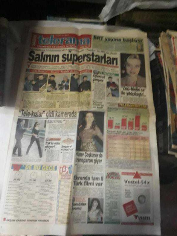 SABAH TELERAMA 3 KASIM 1982 HÜNER COŞKUNER-SEMA YUNAK(4 SAYFA)