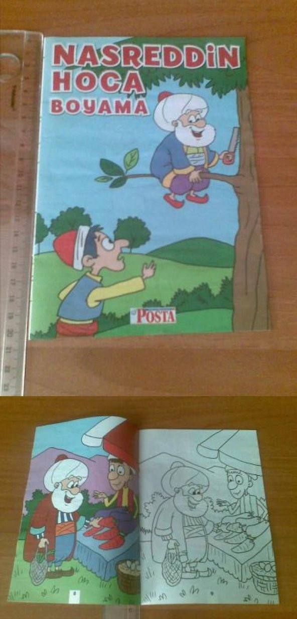 NASREDDİN HOCA BOYAMA KİTAPÇIĞI -
