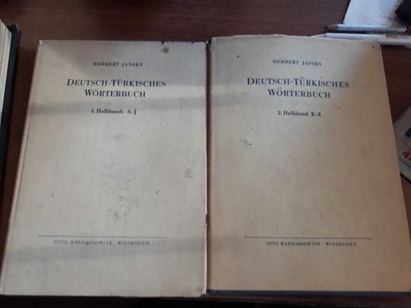 DEUTSCH-TÜRKİSCHES WÖRTERBUCH 2 CİLT