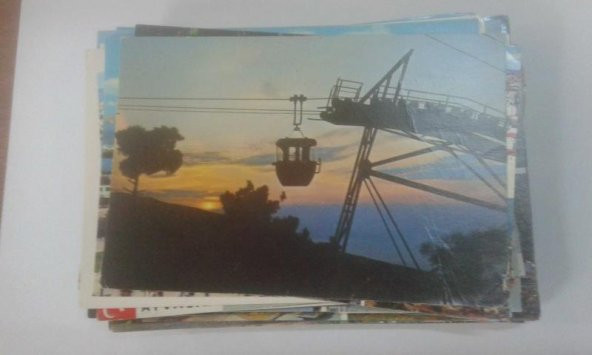 BALÇOVA TELEFERİK  İZMİR KARTPOSTAL