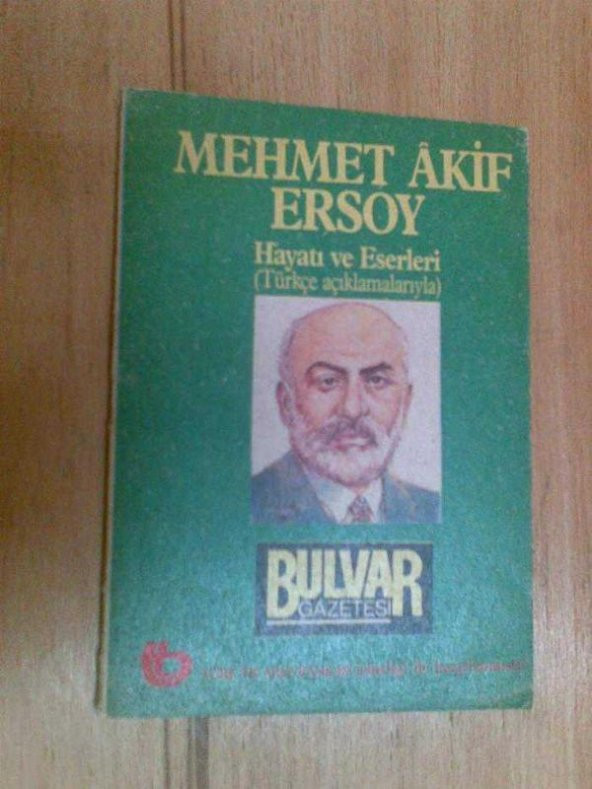 MEHMET AKİF ERSOY HAYATI VE ESERLERİ 1986 - PttAVM.com - 2024