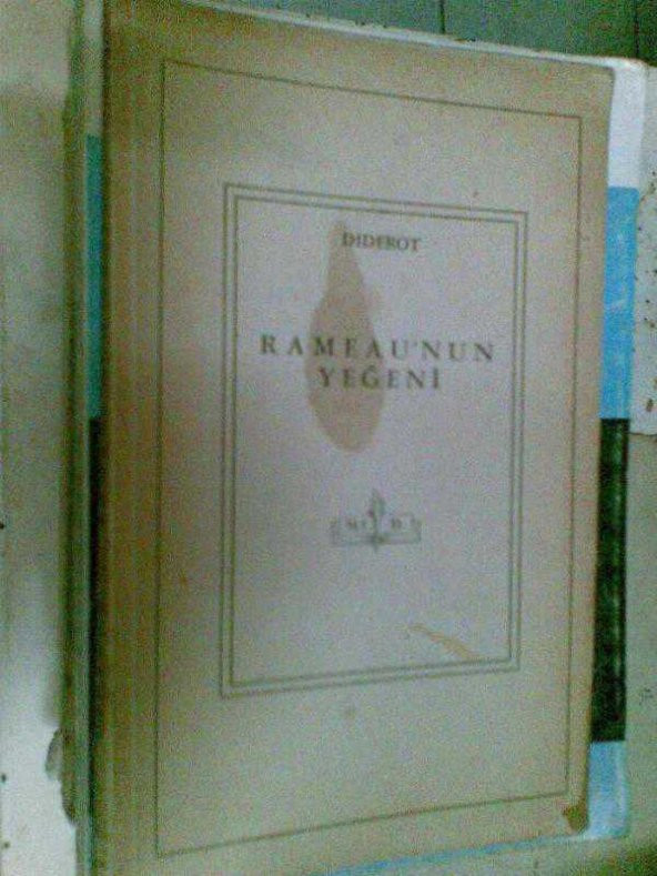 DIDEROT RAMEAUNUN YEĞENİ 1946 Ç:ADNAN CEMGİL