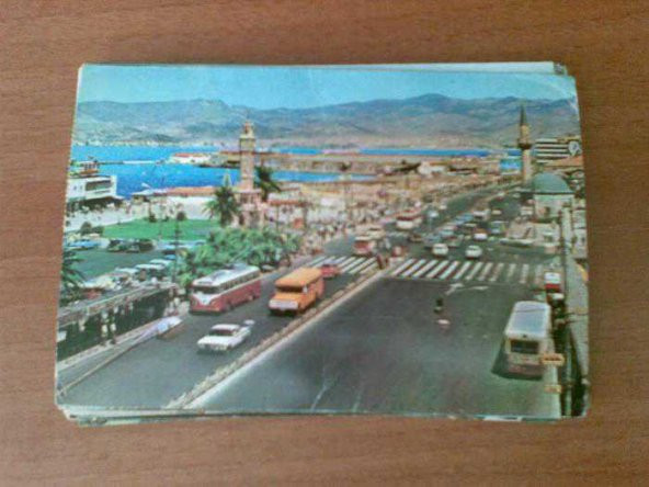 KONAK MEYDANI İZMİR 1970-80 LER/ KARTPOSTAL
