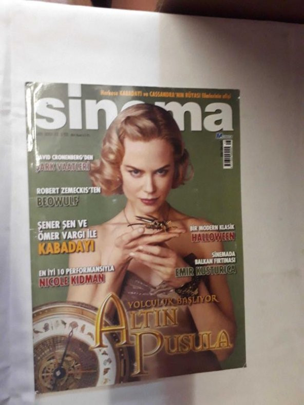 SİNEMA 2007-12 BEOWULF-KABADAYI-HALLOWEEN-EMIR KUSTURICA-NICOLE KIDMAN-ALTIN PUSULA-ŞARK VAATLERİ - 1