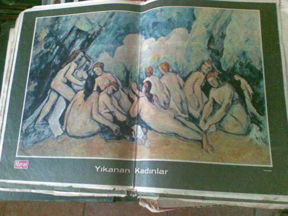 RESİM / YIKANAN KADINLAR CEZANNE 34X50 - 1
