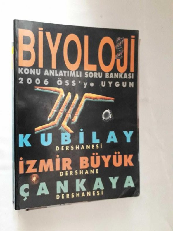 KİMYA SORU BANKASI KUBİLAY DERSHANESİ İZMİR BÜYÜK ÇANKAYA DERSANESİ(kitap ikinci eldir)