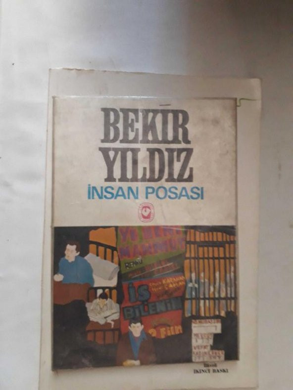 İNSAN POSASI BEKİR YILDIZ-KİTAP İKİNCİ ELDİR - 1