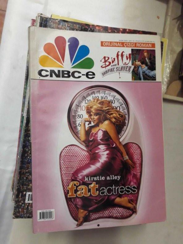CNBC-E DERGİ KASIM 2005 SAYI-70 KİRSTİE ALLEY FAT ACTRESS-DERGİ İKİNCİ ELDİR