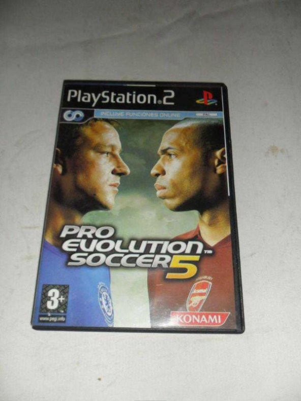 PRO EVOLUTION SOCCER 5 PLAY STATION 2 - İKİNCİEL