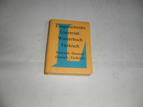 L SÖZLÜK TURKISH DEUTSCH - DEUTSCH TURKISH CEP BOY 30,000 KELİME CEP BOY- (kitap ikinciel dir)