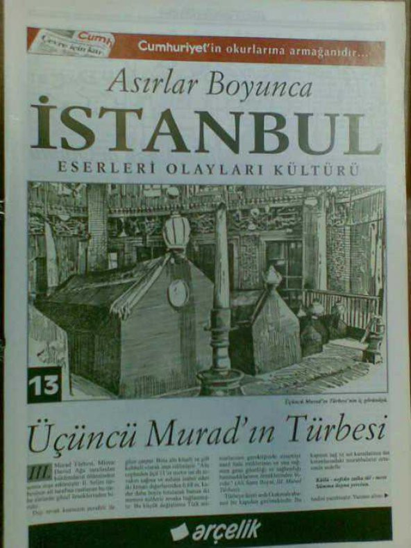 ASIRLAR BOYU İSTANBUL 13 / ÜÇÜNCÜ MURADIN TÜRB