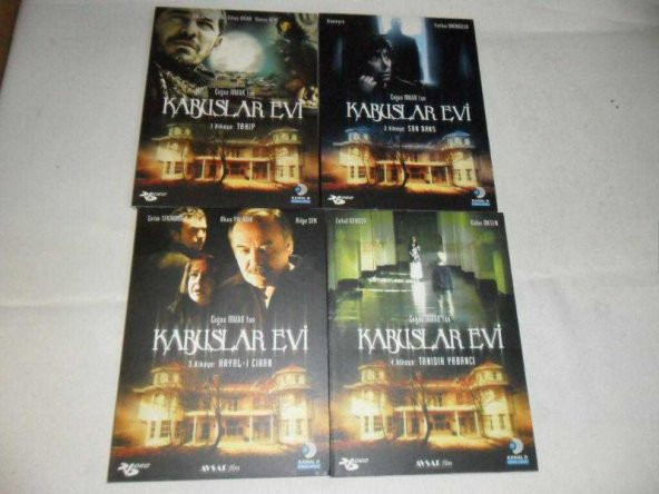 ÇAĞAN IRMAKtan Kabuslar Evi 1-2-3-4- Fikret Kuşkan - Cihan Okan - Cansu Dere VCD FİLM - İKİNCİEL - 1