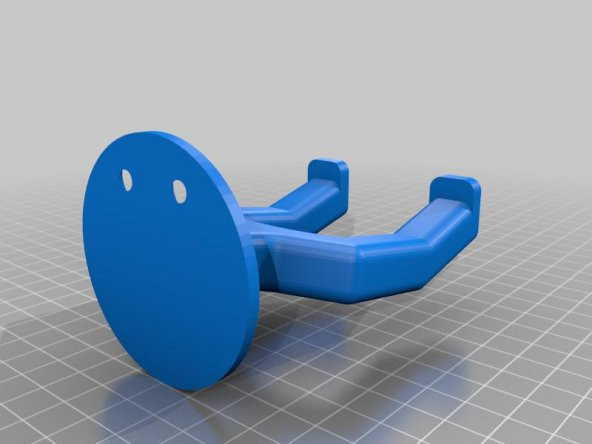 Destek Duvar Ukulele Plastik Aparat - 1