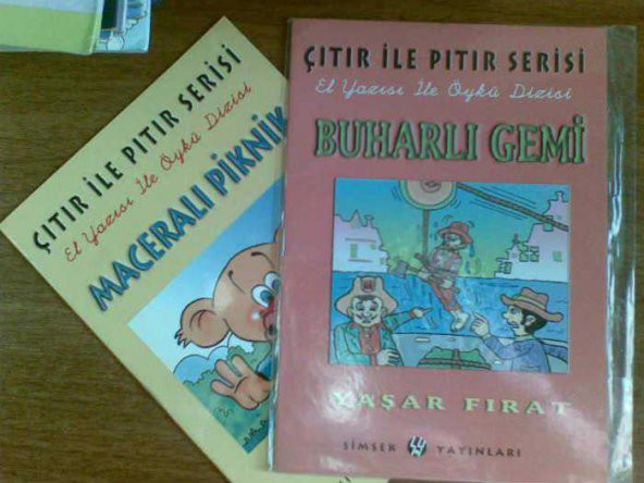 ÇITIR İLE PITIR SERİSİ 2 KİTAP EL YAZISI İLE