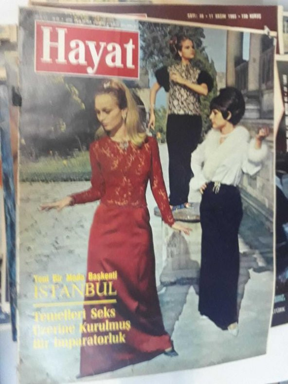 HAYAT 48 25 KASIM 1965 HAYLEY MİLLS-BESİM ATALAY-MODA BAŞKENTİ İSTANBUL(CİLTTEN ÇIKMA) - 1