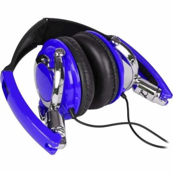 DAYTONA EL-1054CM K.ÜSTÜ MİK.DJ KULAKLIK,3,5mm,MAV - 3