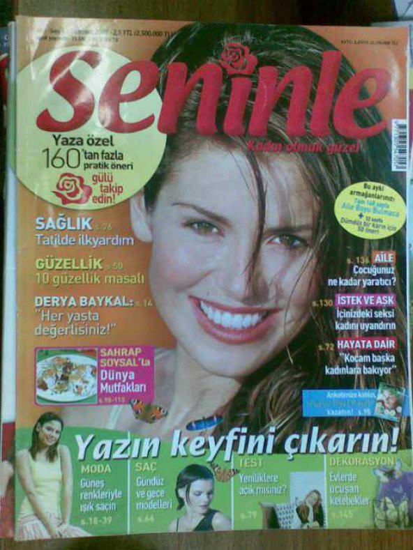 SENİNLE / DERYA BAYKAL-MODA-SAÇ-TEST-GÜZELLİK