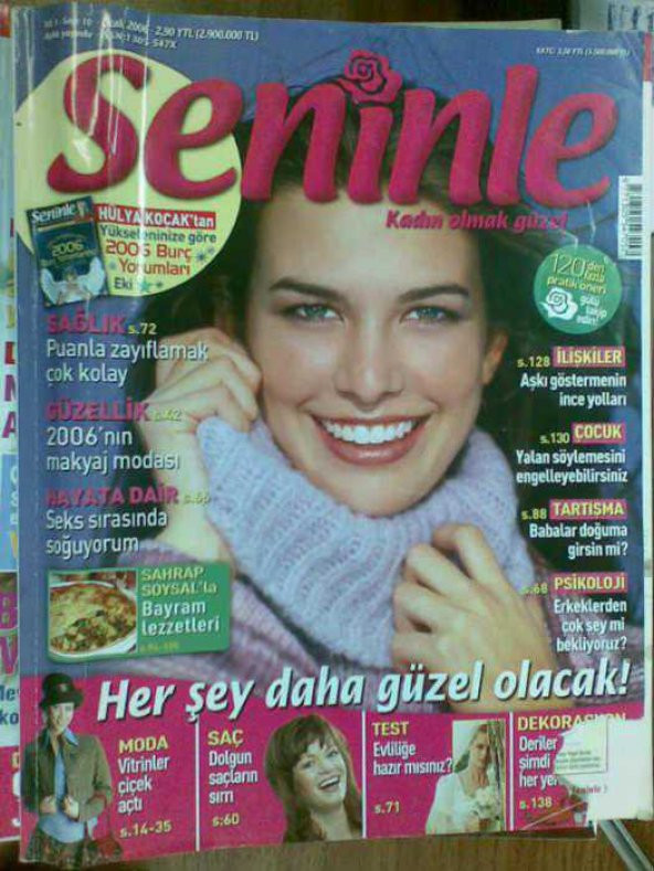 SENİNLE / SAĞLIK-GÜZELLİK-ÇOCUK-MODA-SAÇ-TEST