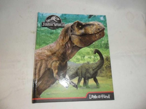LOOK AND FIND JURASSIC WORLD - DİNOZORLARIN CANLANDIĞI YER / FİLMDEN RESİMLERLE HAZIRLANMIŞ SANAL GEZİ  - İKİNCİEL- - 1
