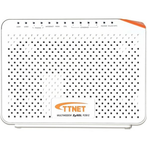 ZYXEL TTNET  HİPER P 2812 VDSL/ADSL MODEM GARANTILI /TEŞHİR ÜRÜNÜ