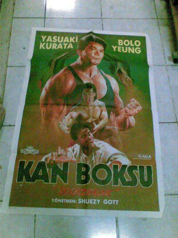 KAN BOKSU KARATE SİNEMA AFİŞİ - 1