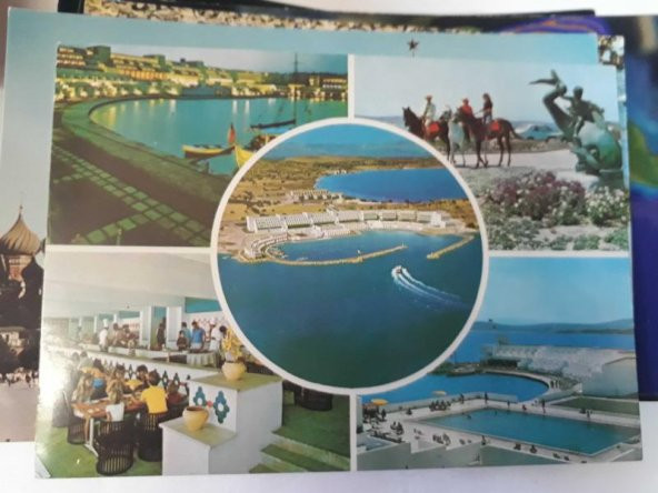 KARTPOSTAL / ÇEŞME ALTIN YUNUS TATİL BELDESİ