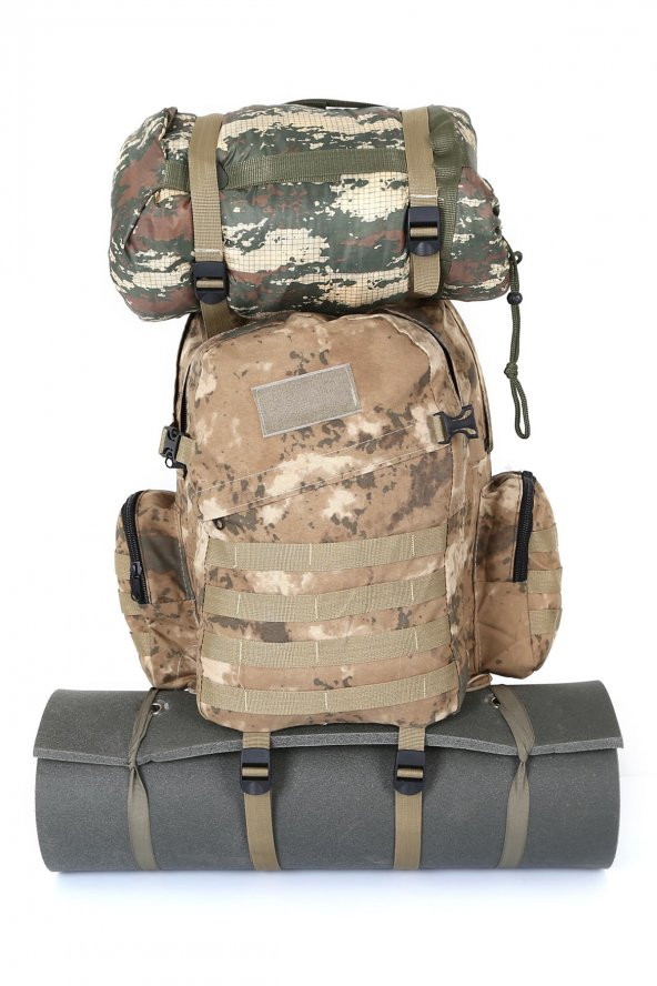 Jandarma Kamuflaj Taktik Askeri Operasyon Çantası 75 L