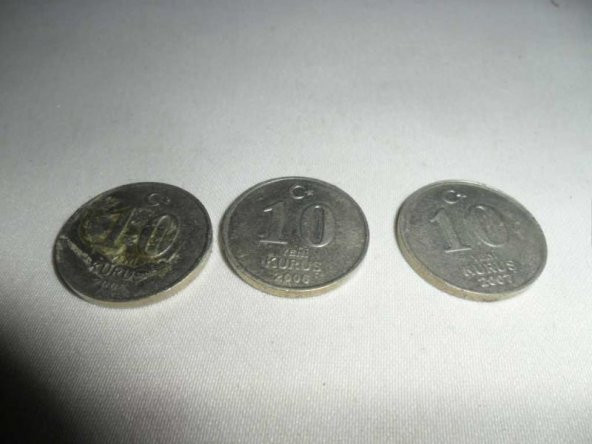 10 YENİ KURUŞ - 2005 - 2006 - 2007