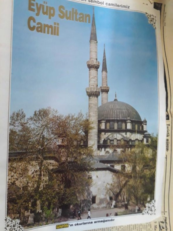 GÜNAYDIN / MİMARİ ŞAHESERİ SEMBOL CAMİLERİMİZ EYÜP SULTAN CAMİİ