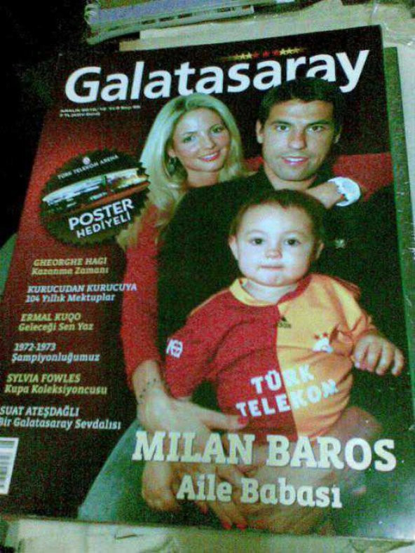 GALATASARAY 2010/12-MILAN BAROS -POSTERİ YOK