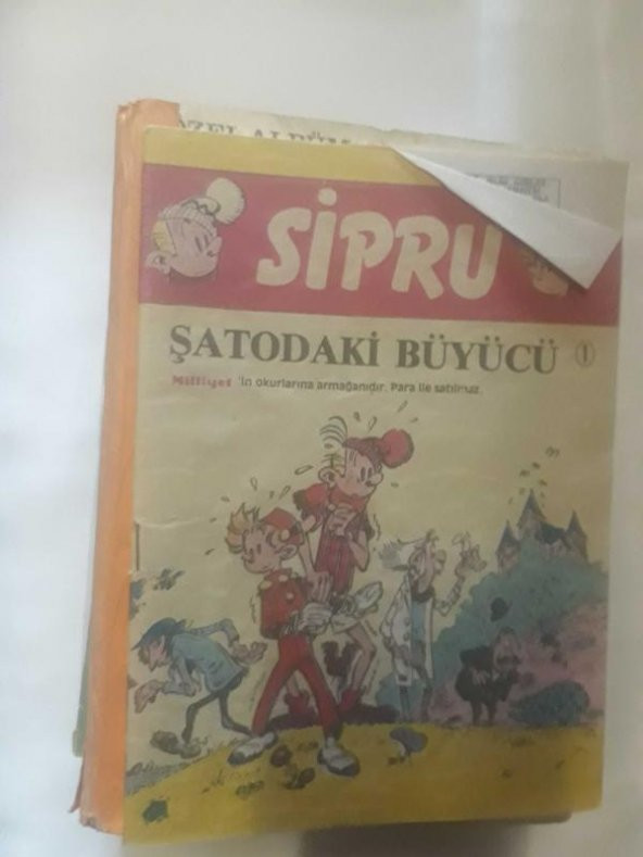 ÇİZGİ ROMAN / SİPRU 1 ŞATODAKİ BÜYÜCÜ - 1