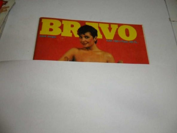BRAVO ERKEK DERGİSİ eylül 1983 -MEHMET ALİ BİRAND-BOĞAZİÇİ RALLİSİ-MERAL ZEREN- ORTA SAYFA POSTER - ROWAN