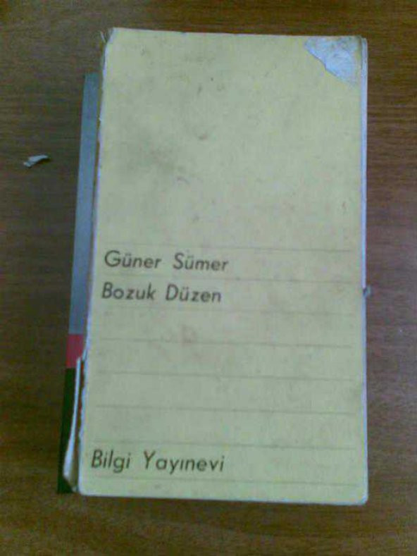 BOZUK DÜZEN GÜNER SÜMER 1965 /