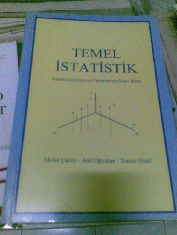 TEMEL İSTATİSTİK METİN ÇAKICI 1999 /