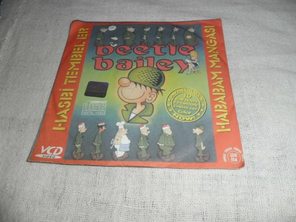 HASBİ TEMBEL ER HABABAM MANGASI / BEETLE BAILEY VCD  **İKİNCİEL