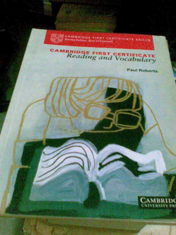 CAMBRIDGE FIRS CERTIFICATE READING /