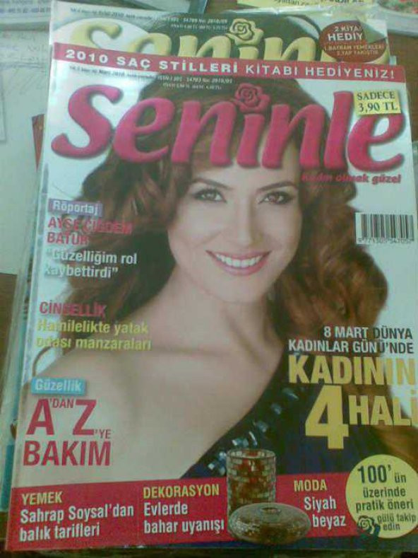 SENİNLE MART 2010-AYŞE ÇİĞDEM BATUR-YEMEK-MODA