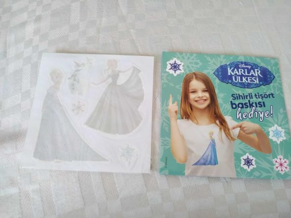 KARLAR ÜLKESİ SİHİRLİ TİŞÖRT BASKISI