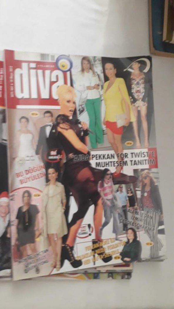 DİVA SAYI:464 18 MAYIS 2012 AJDA PEKKAN FOR TWİSTE MUHTEŞEM TANITIM*MONT BLANCTAN GRACE KELLY KOLEKSİYONU