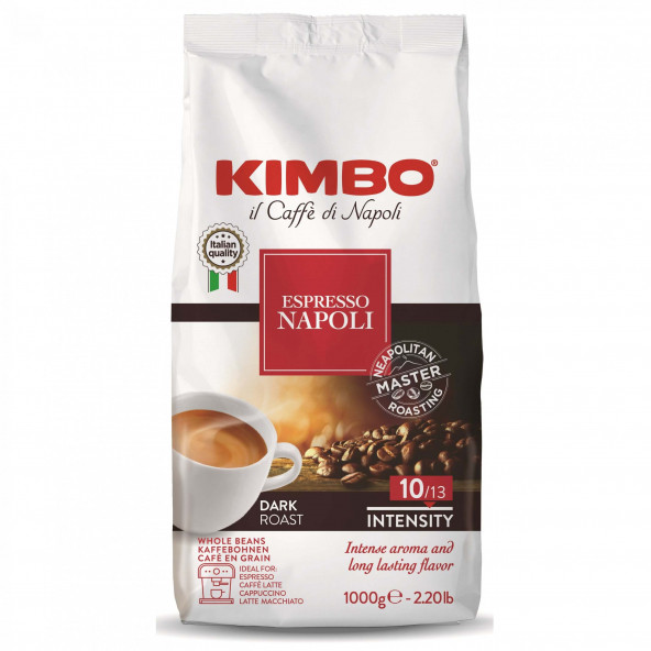 Kimbo Espresso Napoli Çekirdek Kahve (1000 gr)