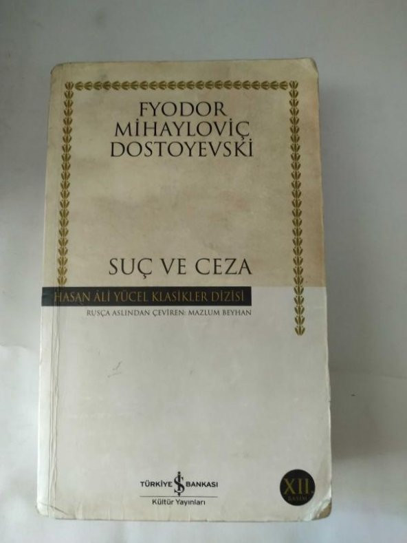 Suç ve Ceza (Mazlum Beyhan Çevirisi) Dostoyevski / ikinciel