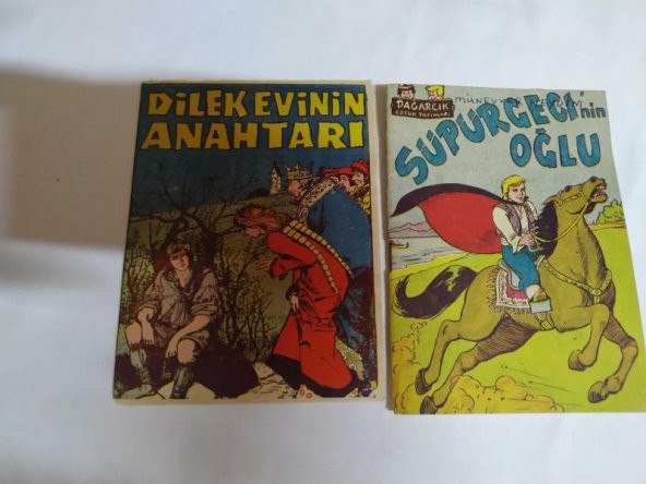 Dilek Evinin Anahtarı - süpürgecinin oğlu Hikmet Çoşkuncan-osman turgut pamirli* çizim kapak