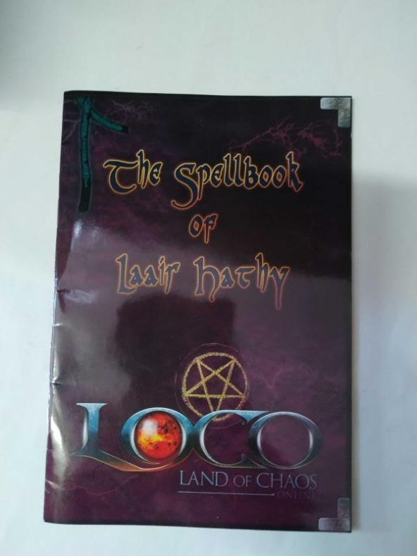 Loco Land of Chaos Online 1.The spellbook of laair hathy 2-Merinos Book Of Heroes