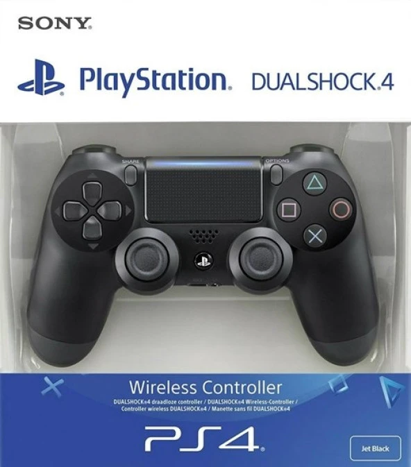PS4 Dualshock 4 Yeni Nesil Oyun Kolu V2 Siyah Renk