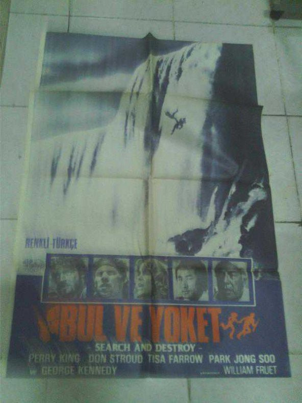 SEARCH AND DESTROY - BUL VE YOKET SİNEMA AFİŞİ - 1