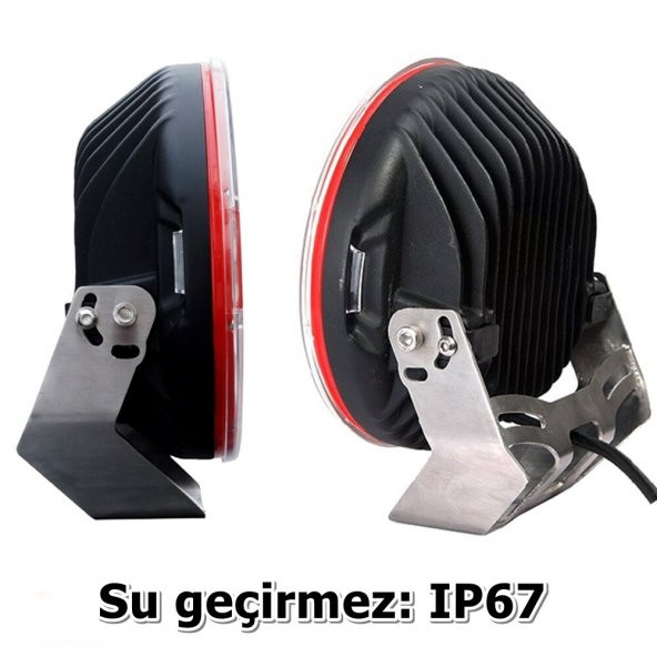 Off Road Led Lamba 96w 32 Led Explorer Kırmızı - 9