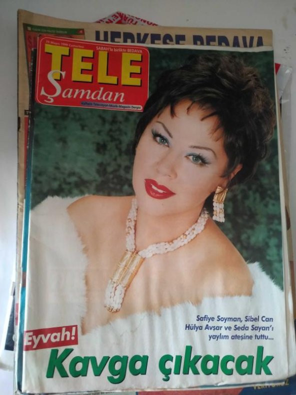 Tele Şamdan 29 Mayıs 1999/ Safiye Soyman* BEYAZIT ÖZTÜRK* TARIK TARCAN*ATİLLA TAŞ*EBRU ŞALLI*ORHAN GENÇEBAY*ALİŞAN*İBRAHİM ERKAL*3 HÜREL*SEZEN AKSU*AYŞİN ZEREN